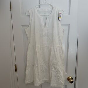 NWT - Vineyard Vines: White Habor Tiered Dress